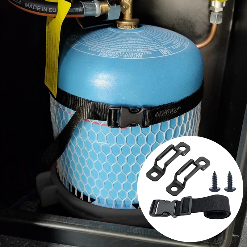Gaming Equipment Accessories - Gasflaschenhalter und -gurt für Wohnwagen, Camper