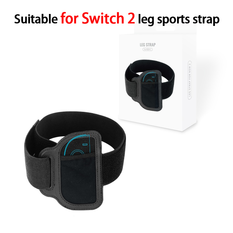 Gaming Accessories Nintendo Switch - Beinriemen für Switch2, Klettverschluss, verstellbar, atmungsaktiv