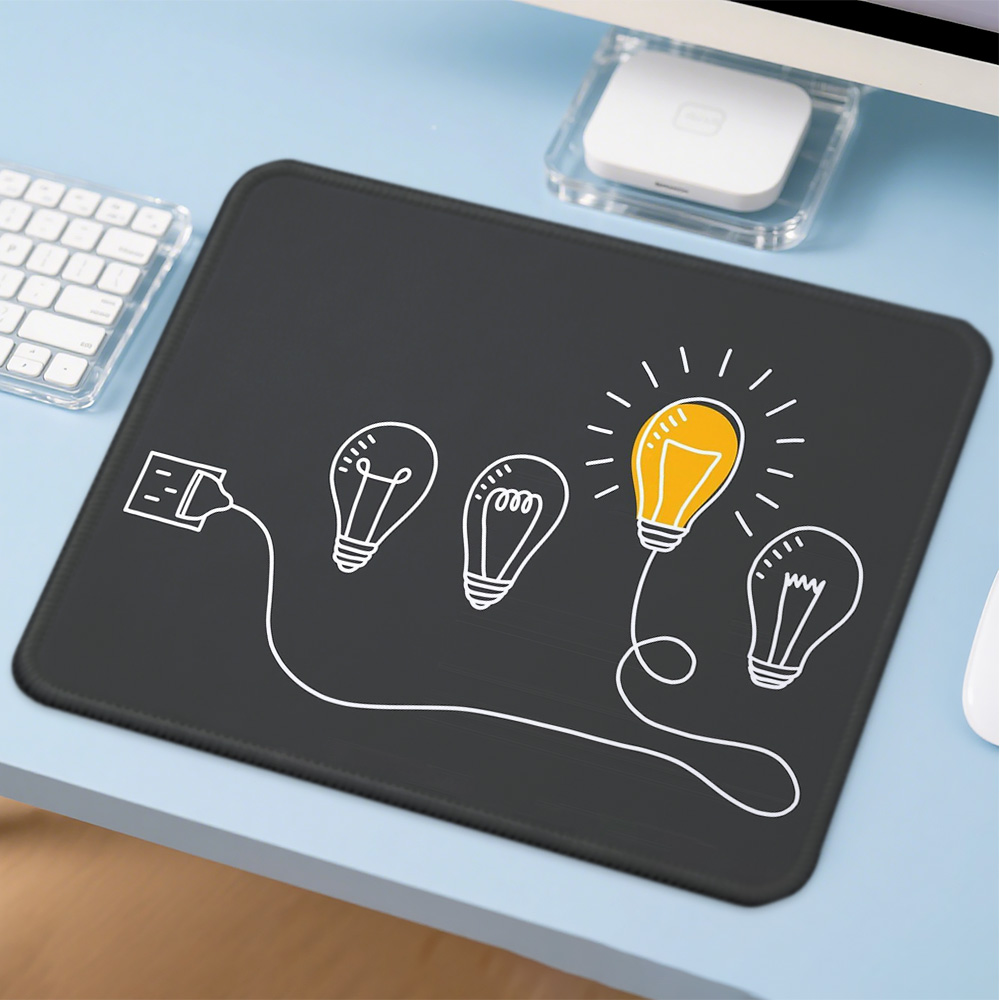 Gaming Accessories Ideas - Mosepad Brilliant Ideas Computermatte, Schreibtischzubehör, PC-Gamer-Mauspad,