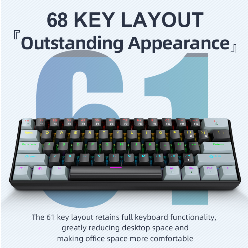 APAYADO K61 Mini-Mechanische T – Gaming Accessories Combo Bewertung und Preis
