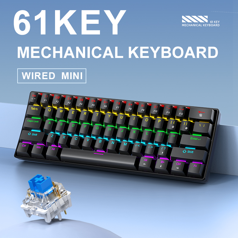 K61 Kabelgebundene Mechanische – Gaming Accessories Combo Bewertung und Preis