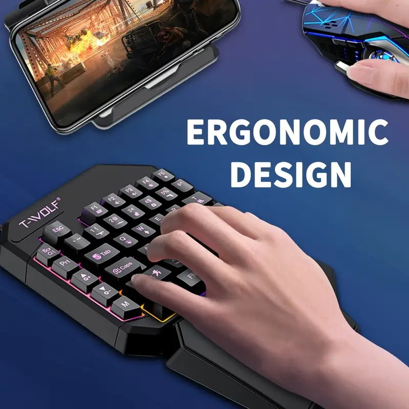 FocusOnPC TF900 2-in-1 Mobiler – Gaming Accessories Combo Bewertung und Preis