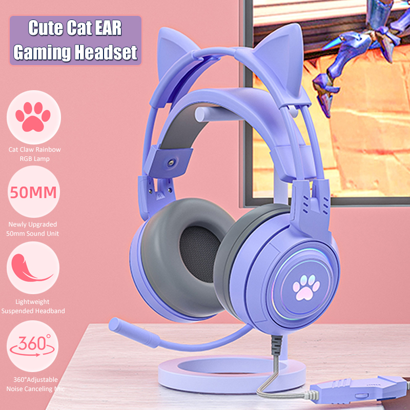 Niedliche Katzen ohr Gaming-Ko – Gaming Accessories Kids Bewertung und Preis