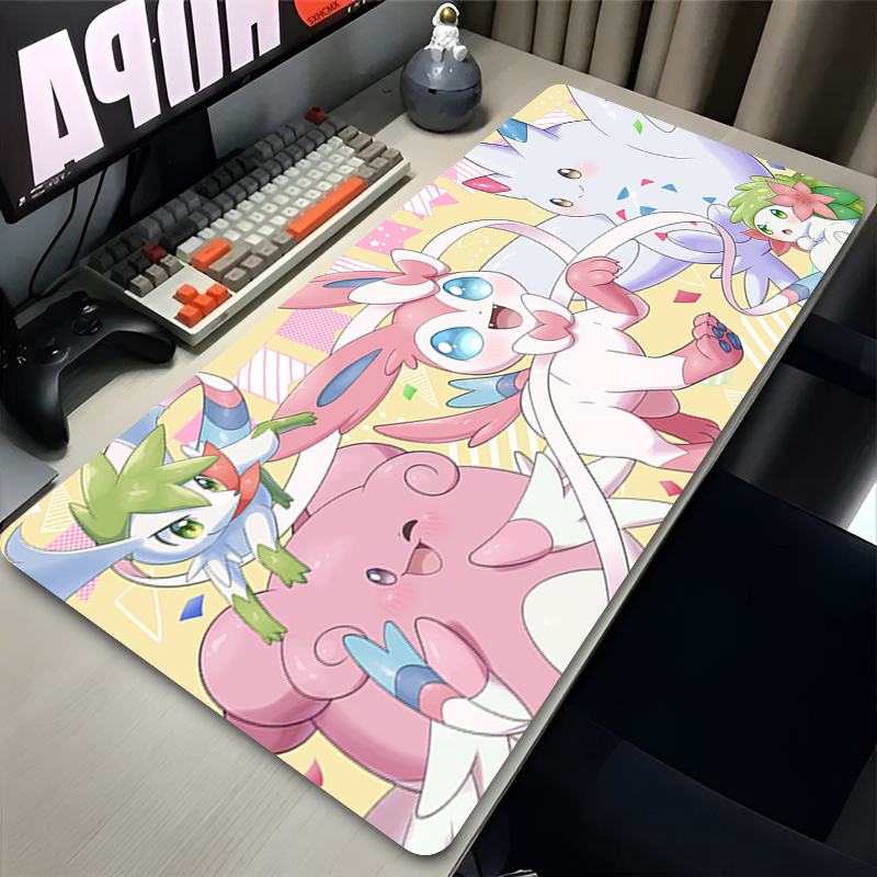 Großes rosa süßes Mauspad XXL  – Gaming Office Accessories Bewertung und Preis