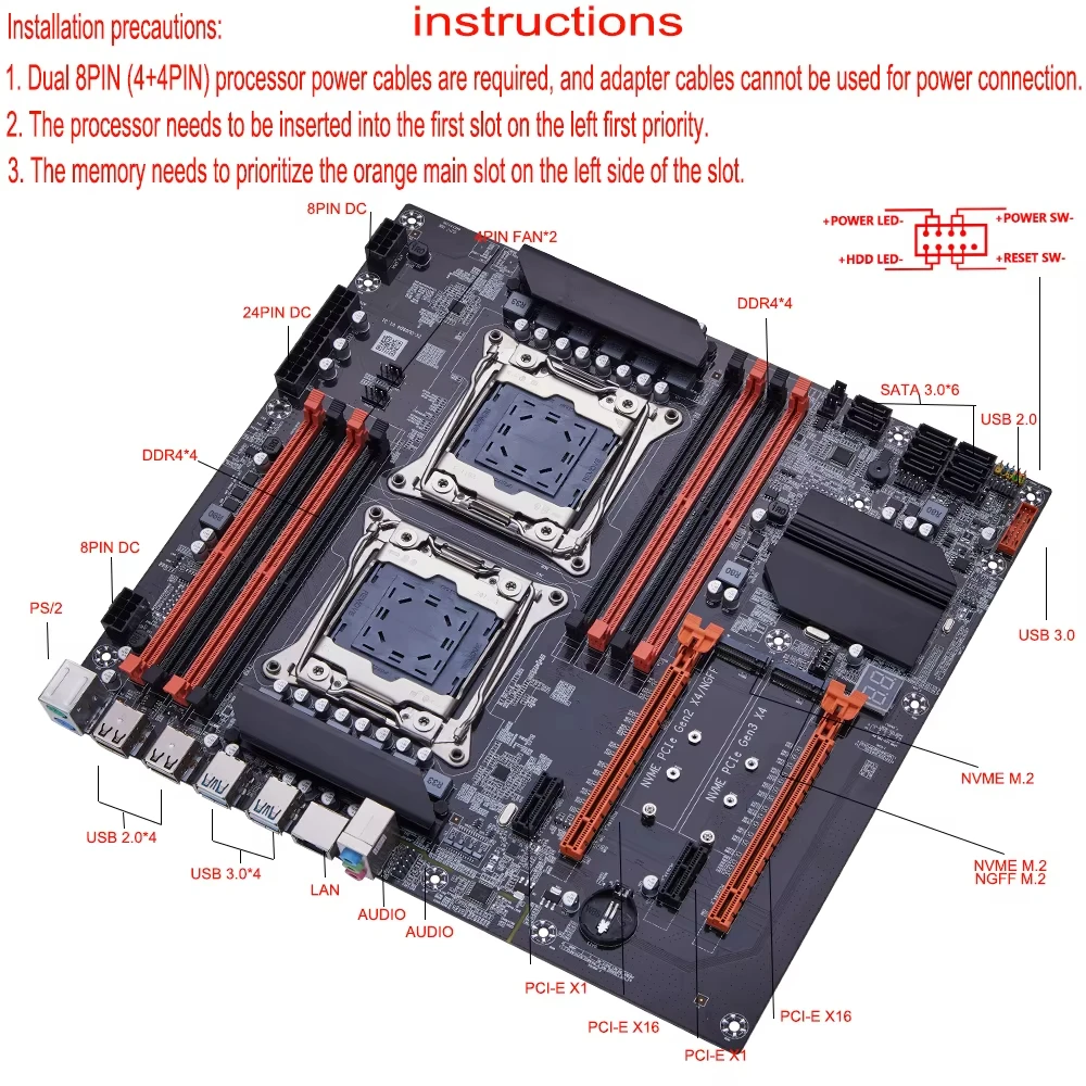 X99 Dual CPU SOYO Gaming Mothe – Gaming Accessories Combo Bewertung und Preis